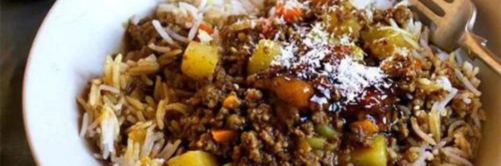 SOUTH AFRICAN CURRY AND RICE