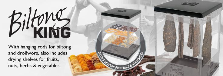 Mellerware Biltong King Food Dehydrator for ultimate food drying in NZ