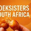 Golden syrup-soaked koeksisters, traditional South African braided pastries with a glossy, sticky finish