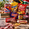 Nostalgic collection of South African food favourites remembered from supermarket shelves