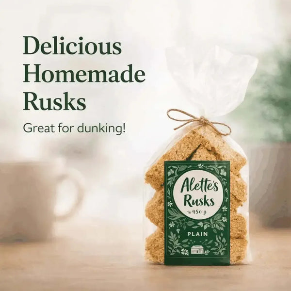 Alette's Rusks - Plain (Bran) - 450g Facebook Ad
