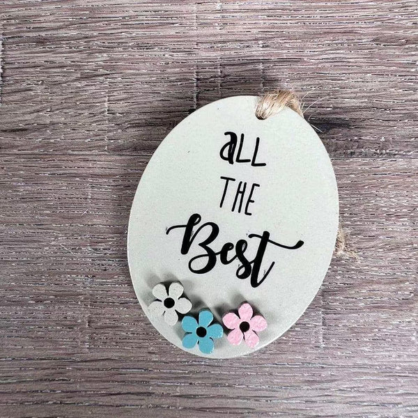 Gift Tag - All The Best - Something From Home - South African Shop