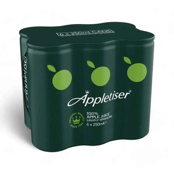 Appletiser 300ml can sparkling apple drink with natural bubbles and no added sugar