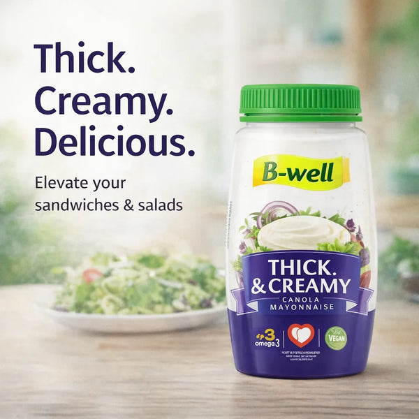 B-Well Mayonnaise Thick & Creamy - 740g Facebook Ad