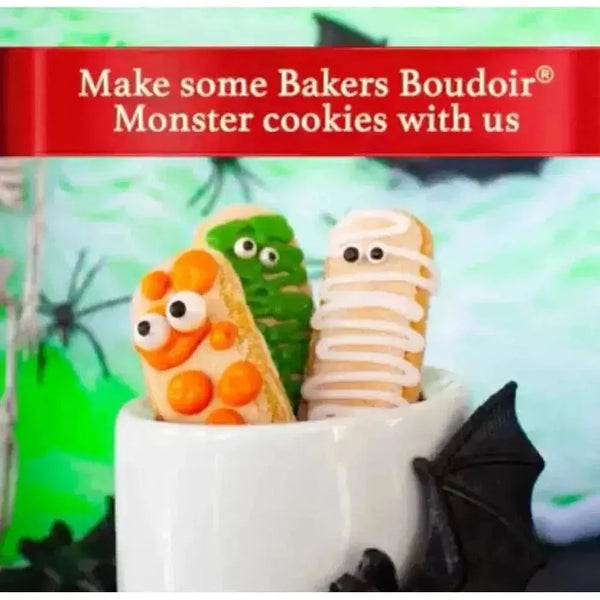 Bakers Boudoir Original Finger Biscuits 200g pack with buttery and crispy texture