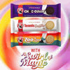Bakers Choc-o-Break chocolate biscuits 125g with vanilla cream, colorful packaging with 'A Swirl of Magic' text.