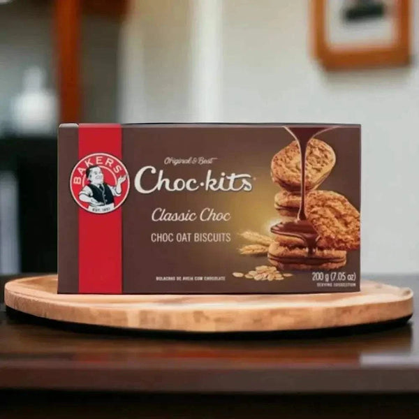 Bakers Chockits Original 200g pack with premium cocoa butter and cocoa liquor for smooth creamy chocolate making