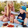 Bakers Provita biscuits - Wholewheat Crispbread 500g with picnic setting and family.