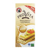 Bakers Provita Wholewheat Crispbread 500g packaging with savory stack topping.