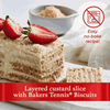 Bakers Tennis Biscuits 200g pack with classic coconut flavor and crispy texture, perfect South African snack