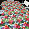 Beige Tablecloth with Tropical Flowers - Something From Home - South African Shop