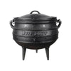 Best Duty Potjie 3-leg cast iron pot 7.8L with lid and handle for outdoor cooking