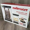 Mellerware Biltong King 116W food dehydrator for biltong and dried fruit with hanging rods and drying shelves in packaging box