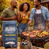 4kg bag of Black Granite Charcoal BBQ Grade made from 100% natural hardwood for authentic South African braais