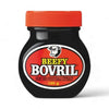 Beefy Bovril 125g jar of meat and vegetable extract with red lid and label