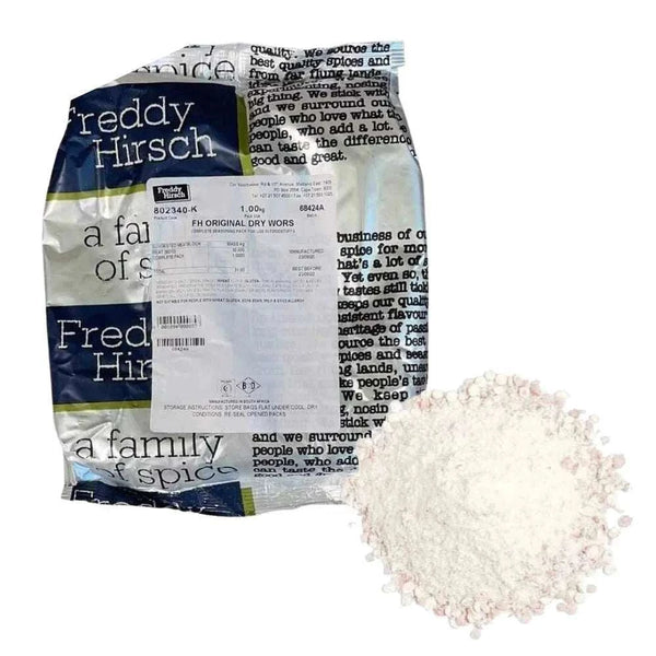 Freddy Hirsch Dry Wors Original Spice 1kg (Seasoning ONLY) from South African Shop in New Zealand – Something From Home.
