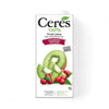 CERES Cranberry and Kiwi 1L fruit juice carton with kiwi and cranberry images, no added sugar, vitamin C enriched