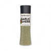 Cape Herb & Spice Garlic & Herb Shaker 275g bottle with seasoning blend for cooking meat, fish, and vegetables.