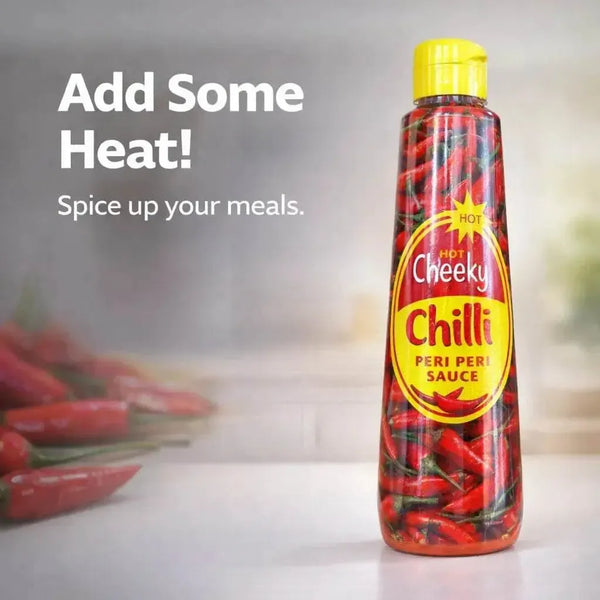 Cheeky Chilli Peri Peri Sauce (Hot) - 200ml Facebook Ad