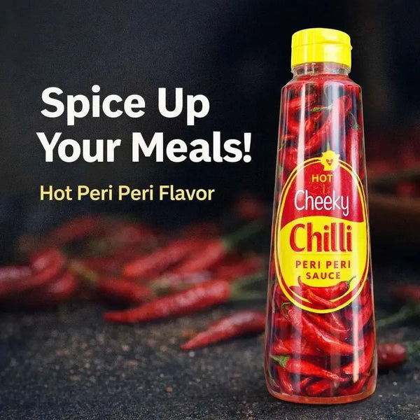 Cheeky Chilli Peri Peri Sauce (Hot) - 200ml Facebook Ad