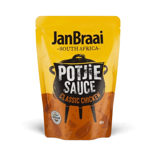 Jan Braai classic chicken potjie sauce pouch 400g South African seasoning