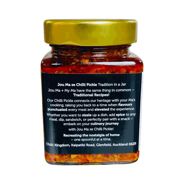 Chilli Kingdom Jou Ma se Chilli Pickle 225g medium heat South African-style condiment