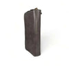 Cotton Road Large Wallet in grey PU leather with embossed proteas and dual zip compartments