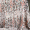 Scarf - Light Pink with Brown & Orange Pattern - Something From Home - South African Shop