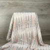 Scarf - Light Pink with Brown & Orange Pattern - Something From Home - South African Shop
