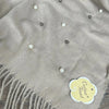 Winter Poncho - Beige with Pearls - Something From Home - South African Shop