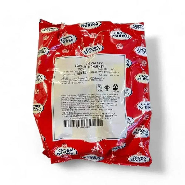 Crown National Safari Chunky Mango & Chutney Seasoning 1kg pack for flavorful marinades and spice rubs