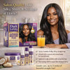 Dark & Lovely Superior Moisture Plus No Lye Relaxer Kit for normal hair with coconut oil and shea butter for up to 4 weeks of silky, straight hair