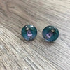 Girl Doll Earrings 15mm Diameter Various Designs Sold in Pairs