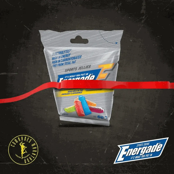Energade Sports Jellies 100g pack energy-boosting electrolyte snack for active lifestyles