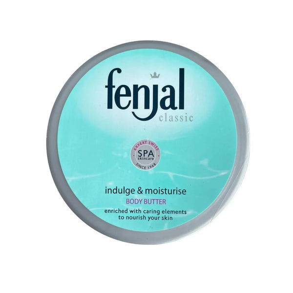 Fenjal Body Butter Tub - 250ml, enriched formula for moisturizing and nourishing skin.