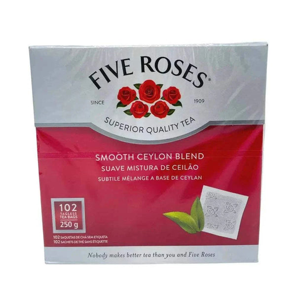 FIVE ROSES Tea (Pack of 102)(RED) from South African Shop in New Zealand – Something From Home.