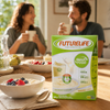 Futurelife Smart Food Original 500g with cereal and berries at an adult weekend breakfast