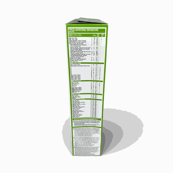 Futurelife Cereal strawberry 500g box with nutritional info and gluten-free label