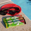 Futurelife High Energy Strawberry Crunch bars pack of 4 with strawberry flavor and electrolytes for fast energy boost