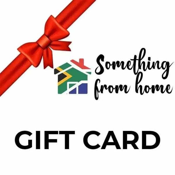 Something From Home digital gift card for South African snacks and treats, instantly emailed
