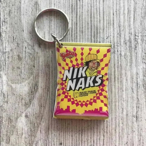 Colorful resin grocery keychains for house and car keys gifts