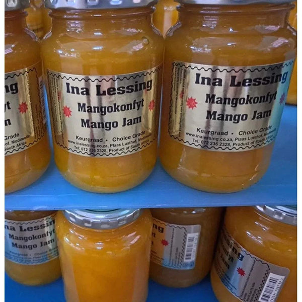 Ina Lessing Mango Jam - 410ml - Something From Home - South African Shop
