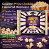 Jumpin Jack Gourmet Popcorn White Cheddar Flavored Microwave Popcorn Pack of 3 x 85g bags
