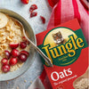 Jungle Oats 1kg box with bowl of oats and cranberries.