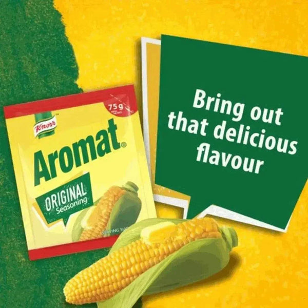 Knorr Aromat Original 75g refill pouch box of 10 savory South African seasoning