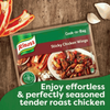 Knorr Cook in Bag Sticky Chicken Wings packaging with flavorful roasted chicken.