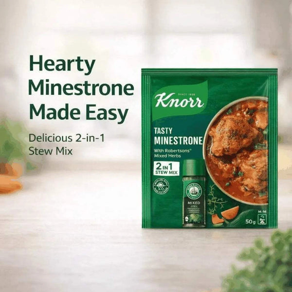 Knorr Tasty Minestrone 2-in-1 Stew Mix 50g Facebook Ad