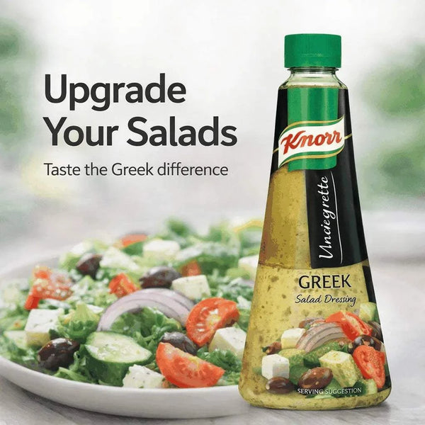 Knorr Vinaigrette Greek Salad Dressing - 340ml Facebook Ad