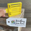 Small yellow koeksister cutter for traditional Afrikaans fried dough confectionery molding