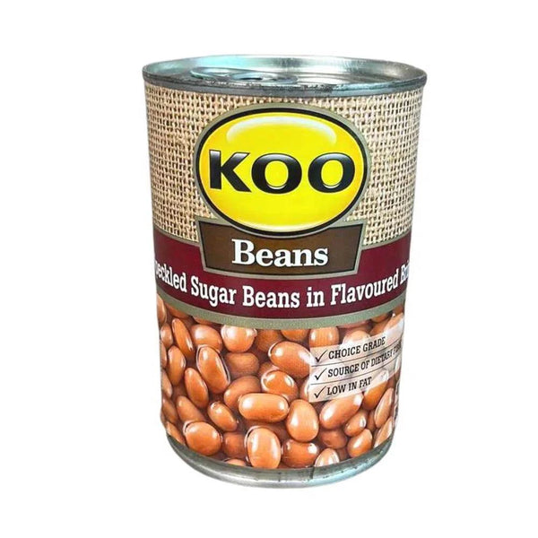 Koo Beans - Speckled Sugar beans in Flavoured Brine - 410g - Something From Home - South African Shop